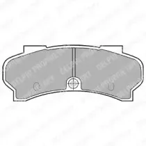 Комплект тормозных колодок, дисковый тормоз DELPHI купить