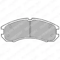 Комплект тормозных колодок, дисковый тормоз DELPHI купить