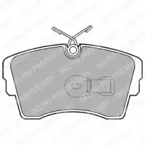 Комплект тормозных колодок, дисковый тормоз DELPHI купить