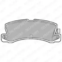 Комплект тормозных колодок, дисковый тормоз DELPHI купить