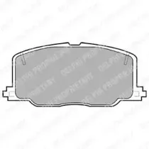 Комплект тормозных колодок, дисковый тормоз DELPHI купить