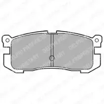 Комплект тормозных колодок, дисковый тормоз DELPHI купить