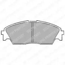 Комплект тормозных колодок, дисковый тормоз DELPHI купить