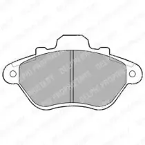 Комплект тормозных колодок, дисковый тормоз DELPHI купить