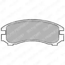Комплект тормозных колодок, дисковый тормоз DELPHI купить