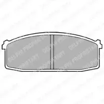 Комплект тормозных колодок, дисковый тормоз DELPHI купить