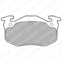 Комплект тормозных колодок, дисковый тормоз DELPHI купить