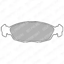 Комплект тормозных колодок, дисковый тормоз DELPHI купить