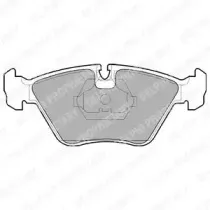 Комплект тормозных колодок, дисковый тормоз DELPHI купить