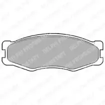 Комплект тормозных колодок, дисковый тормоз DELPHI купить