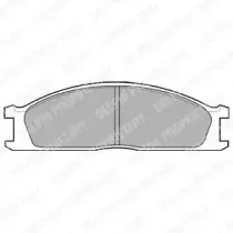 Комплект тормозных колодок, дисковый тормоз DELPHI купить