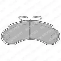 Комплект тормозных колодок, дисковый тормоз DELPHI купить