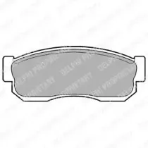 Комплект тормозных колодок, дисковый тормоз DELPHI купить