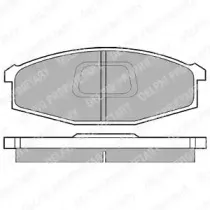 Комплект тормозных колодок, дисковый тормоз DELPHI купить