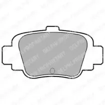 Комплект тормозных колодок, дисковый тормоз DELPHI купить