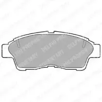 Комплект тормозных колодок, дисковый тормоз DELPHI купить