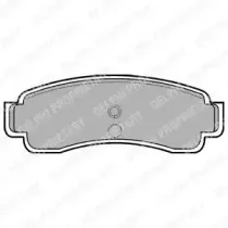 Комплект тормозных колодок, дисковый тормоз DELPHI купить