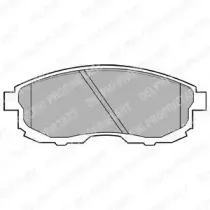 Комплект тормозных колодок, дисковый тормоз DELPHI купить