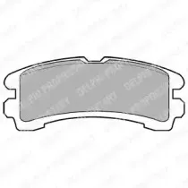 Комплект тормозных колодок, дисковый тормоз DELPHI купить