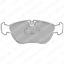 Комплект тормозных колодок, дисковый тормоз DELPHI купить