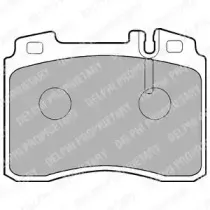 Комплект тормозных колодок, дисковый тормоз DELPHI купить