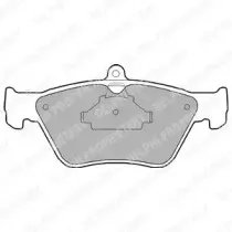 Комплект тормозных колодок, дисковый тормоз DELPHI купить