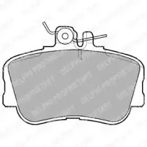 Комплект тормозных колодок, дисковый тормоз DELPHI купить