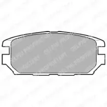 Комплект тормозных колодок, дисковый тормоз DELPHI купить