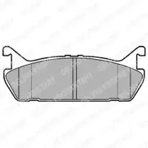 Комплект тормозных колодок, дисковый тормоз DELPHI купить