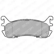 Комплект тормозных колодок, дисковый тормоз DELPHI купить