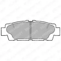 Комплект тормозных колодок, дисковый тормоз DELPHI купить
