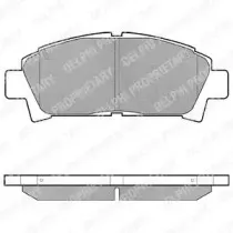 Комплект тормозных колодок, дисковый тормоз DELPHI купить