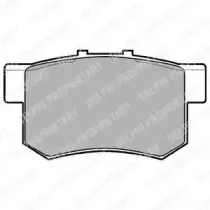 Комплект тормозных колодок, дисковый тормоз DELPHI купить