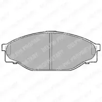 Комплект тормозных колодок, дисковый тормоз DELPHI купить