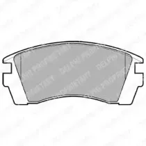 Комплект тормозных колодок, дисковый тормоз DELPHI купить