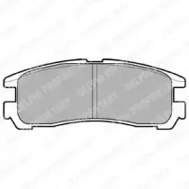 Комплект тормозных колодок, дисковый тормоз DELPHI купить