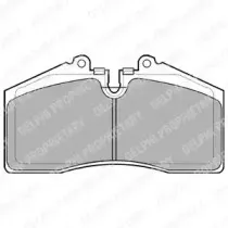 Комплект тормозных колодок, дисковый тормоз DELPHI купить