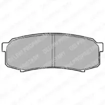 LP963 Delphi Гальмівні колодки до дисків DELPHI купить