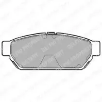 Комплект тормозных колодок, дисковый тормоз DELPHI купить