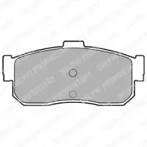 Комплект тормозных колодок, дисковый тормоз DELPHI купить