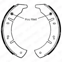 Комплект тормозных колодок DELPHI купить