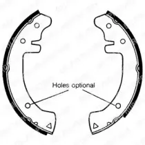 Комплект тормозных колодок DELPHI купить