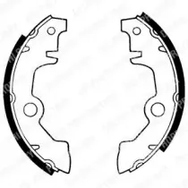 Комплект тормозных колодок DELPHI купить