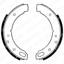Комплект тормозных колодок, стояночная тормозная система DELPHI купить