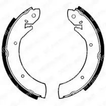 Комплект тормозных колодок DELPHI купить