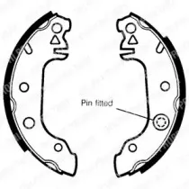 Комплект тормозных колодок DELPHI купить