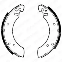 Комплект тормозных колодок DELPHI купить