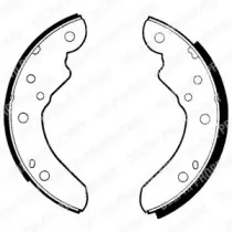 Комплект тормозных колодок DELPHI купить