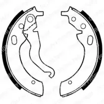 Комплект тормозных колодок DELPHI купить