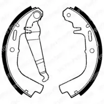 Комплект тормозных колодок DELPHI купить